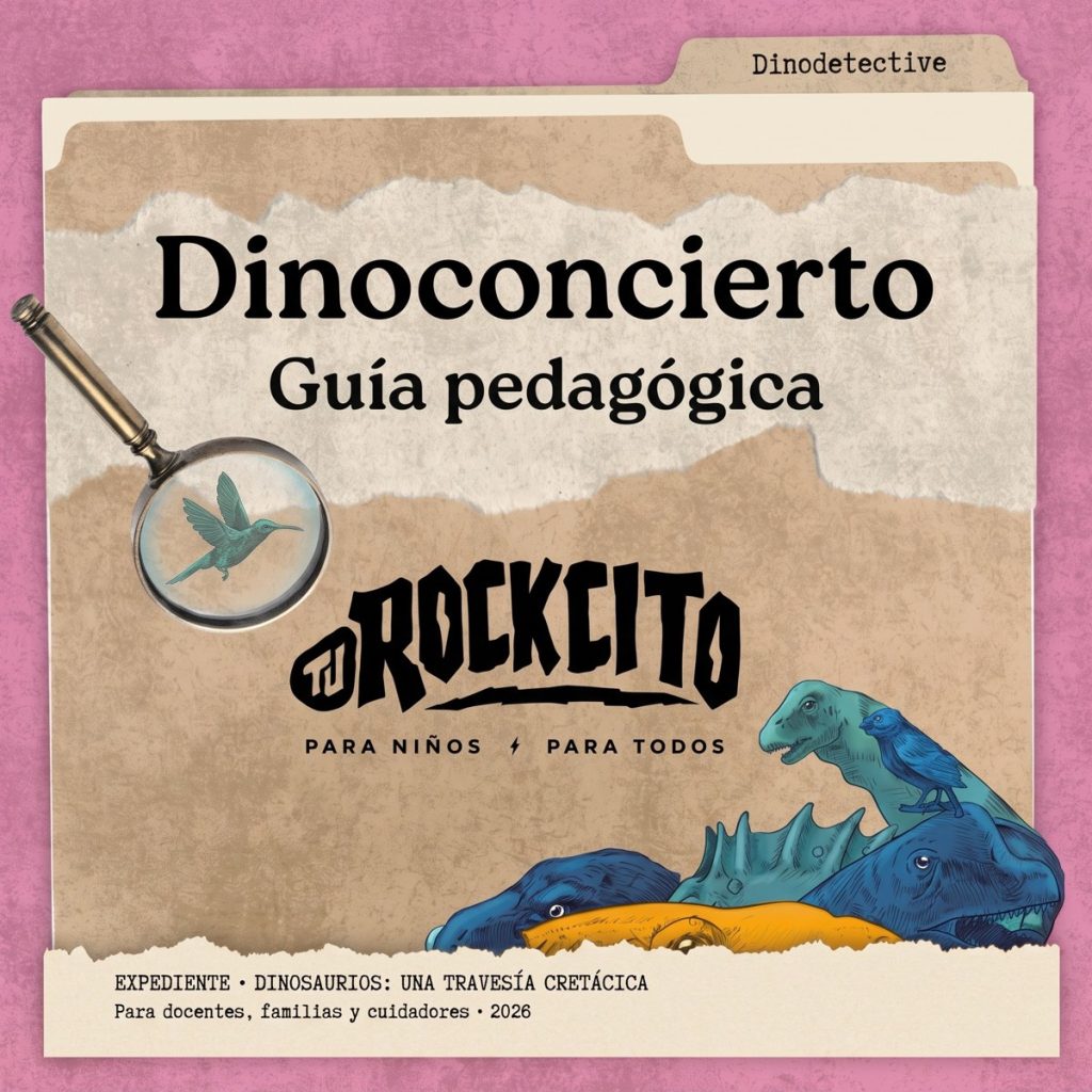 Dinoconcierto: guía pedagógica de Tu Rockcito