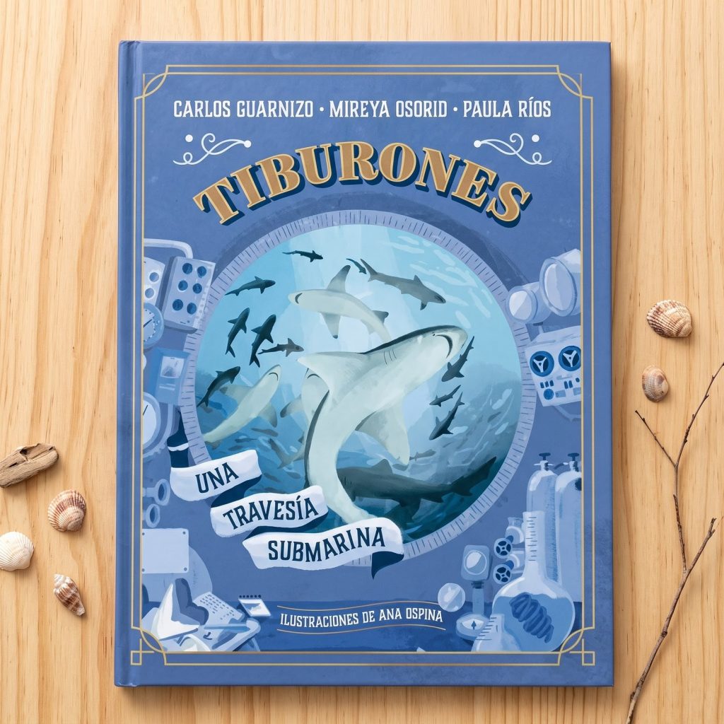 Libro Tiburones: una travesía submarina